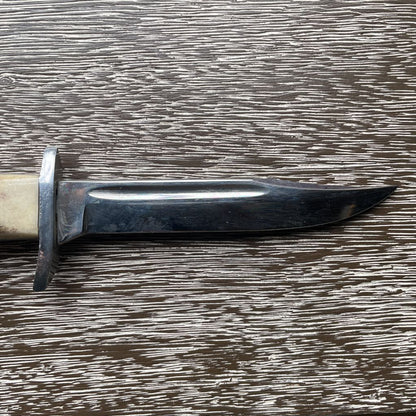Blackhawk Solingen, Germany Knife with Leather Sheath UNIQUE FINDS