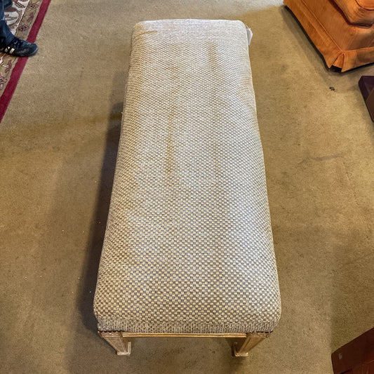 Upholstered Louis XVI Style Bench