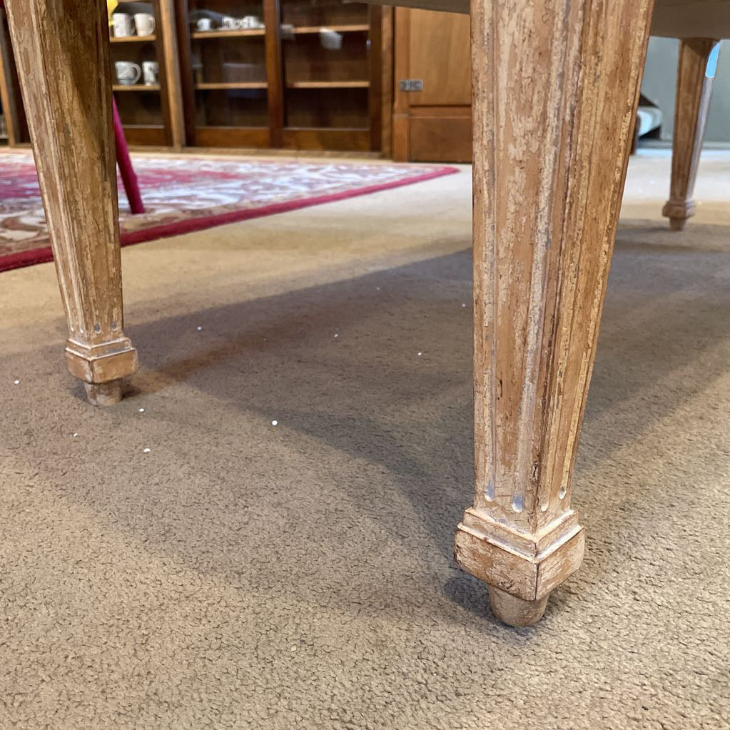 Upholstered Louis XVI Style Bench C ACCENT BENCHES