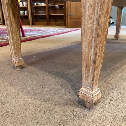 Upholstered Louis XVI Style Bench C ACCENT BENCHES