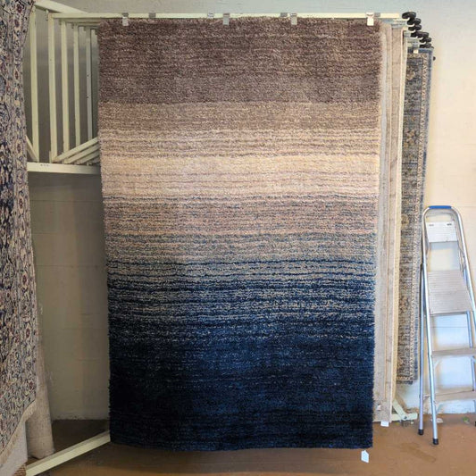 5x8 Blue Colorful Rug RUGS