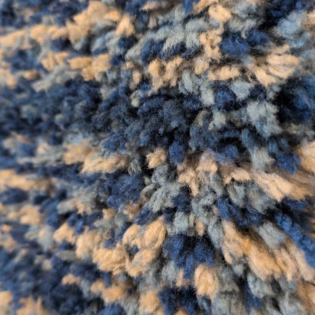 5x8 Blue Colorful Rug RUGS
