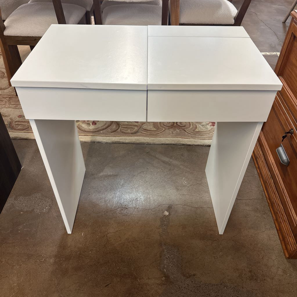Small White Vanity w/Drawer C VANITIES