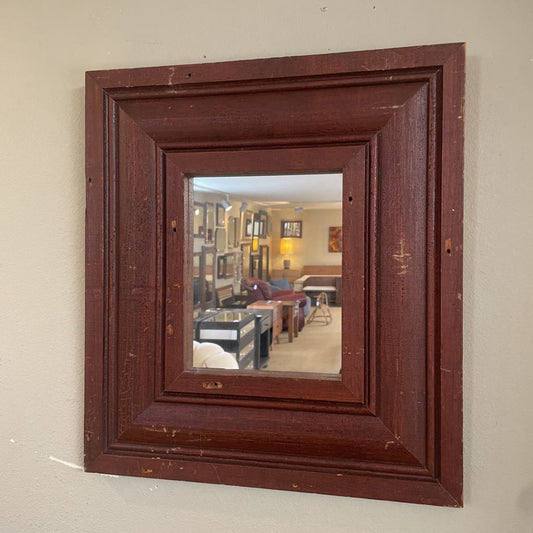Rustic Red Toned Small Mirror C MIRRORS