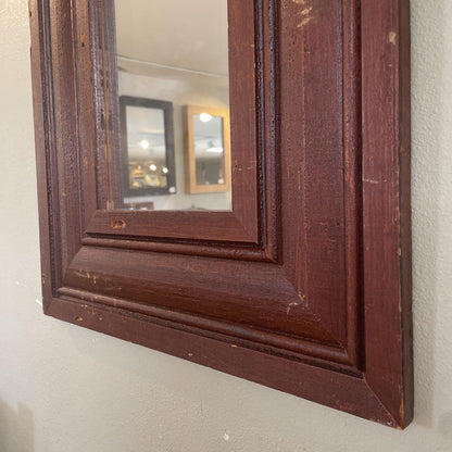 Rustic Red Toned Small Mirror C MIRRORS