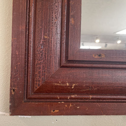 Rustic Red Toned Small Mirror C MIRRORS