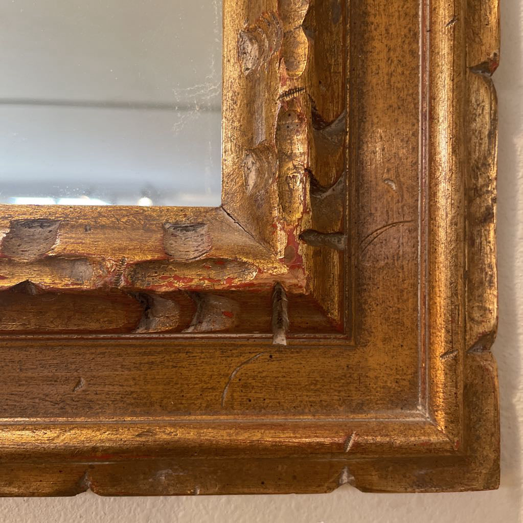 Ornate Small Gold Frame Mirror C MIRRORS