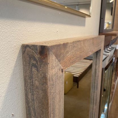 Wooden Blocky Framed Mirror C MIRRORS