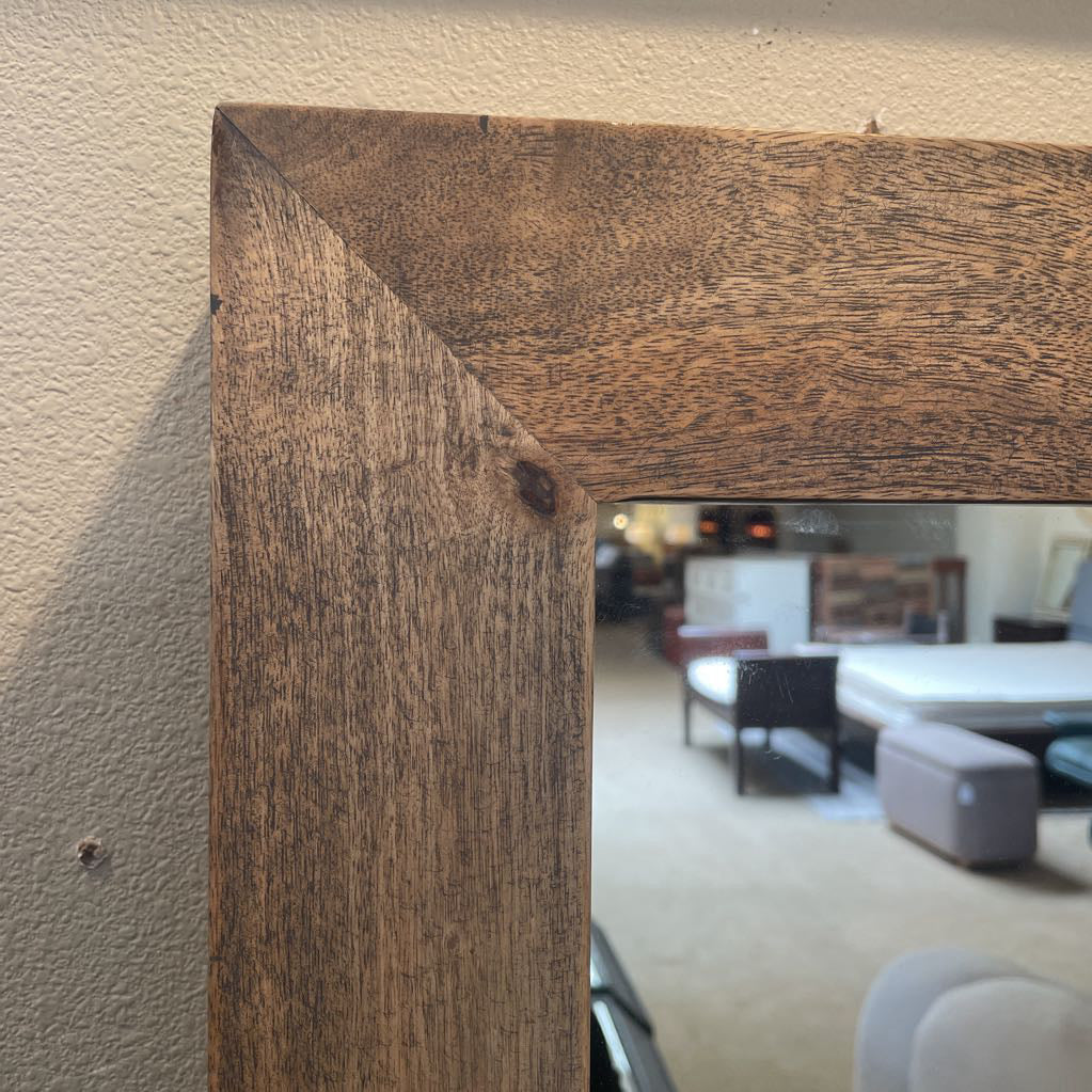 Wooden Blocky Framed Mirror C MIRRORS