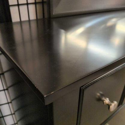 Folio 21 Black 7 Drawer Dresser w/Vanity & Smooth close C CABINETS