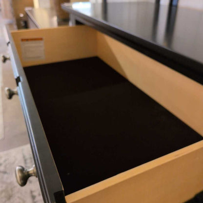 Folio 21 Black 5 Drawer Chest w/Smooth close C CABINETS