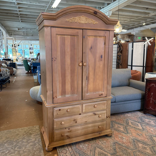 Broyhill Fontana Armoir in Light wood C CABINETS