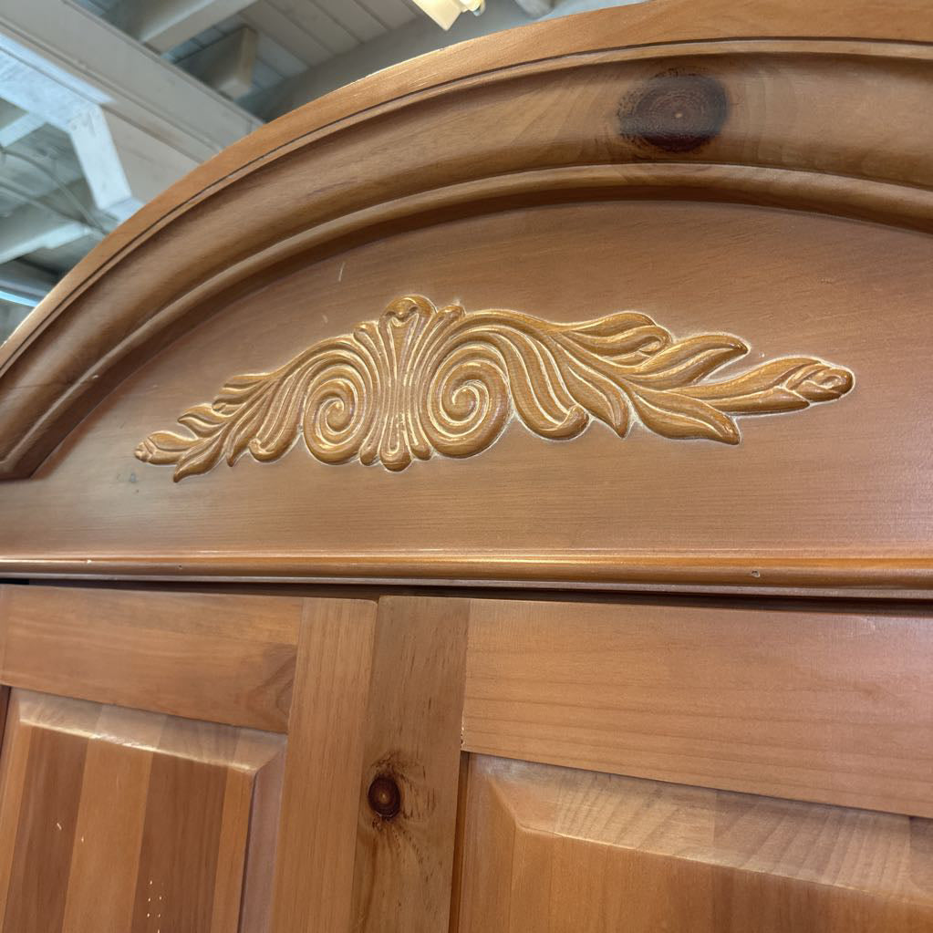 Broyhill Fontana Armoir in Light wood C CABINETS