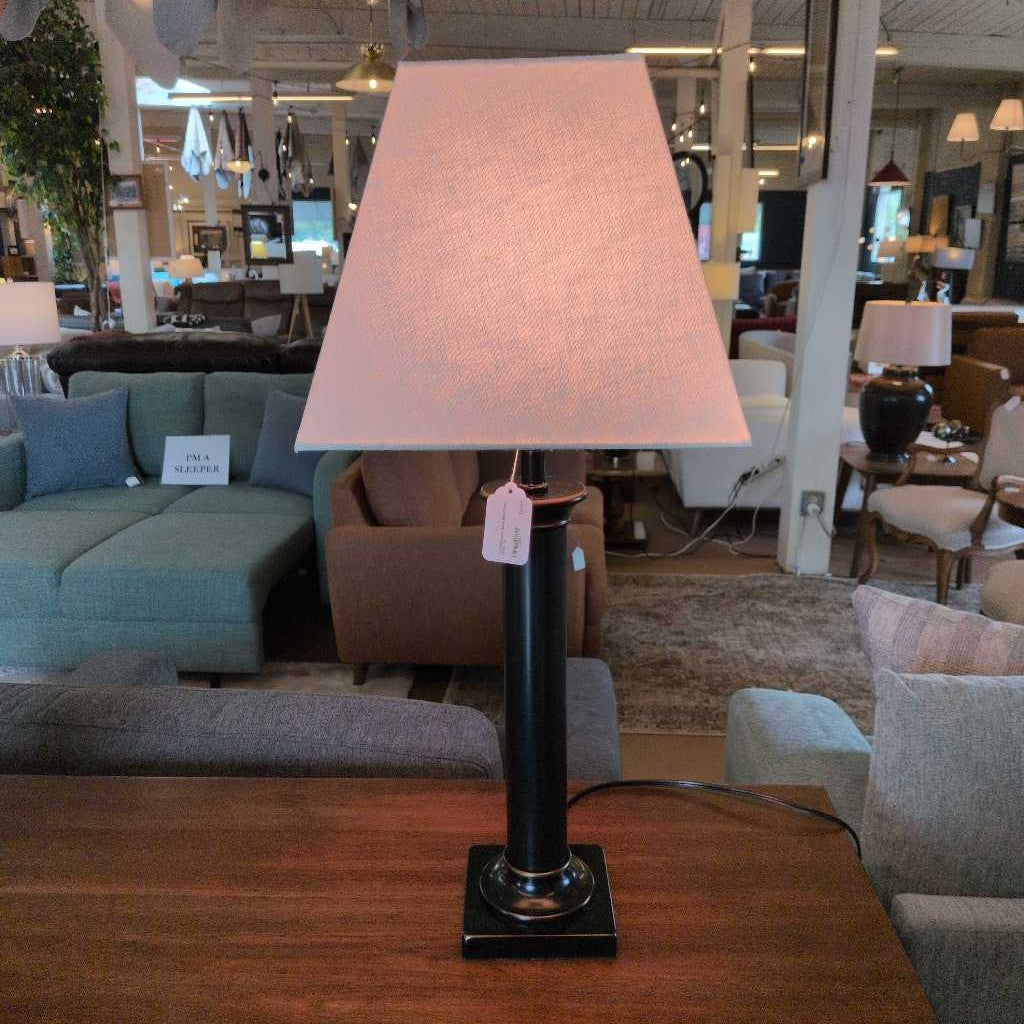 Contemporary Black Base Table Lamp LAMPS