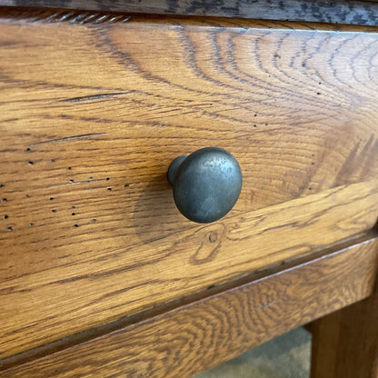 Craftsman Style Wooden End Table w/ 1 Drawer C SIDE TABLES
