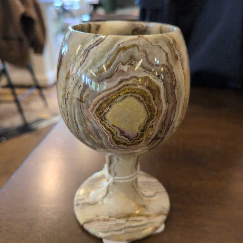 Set Of 2 Marble Goblets SMALLS