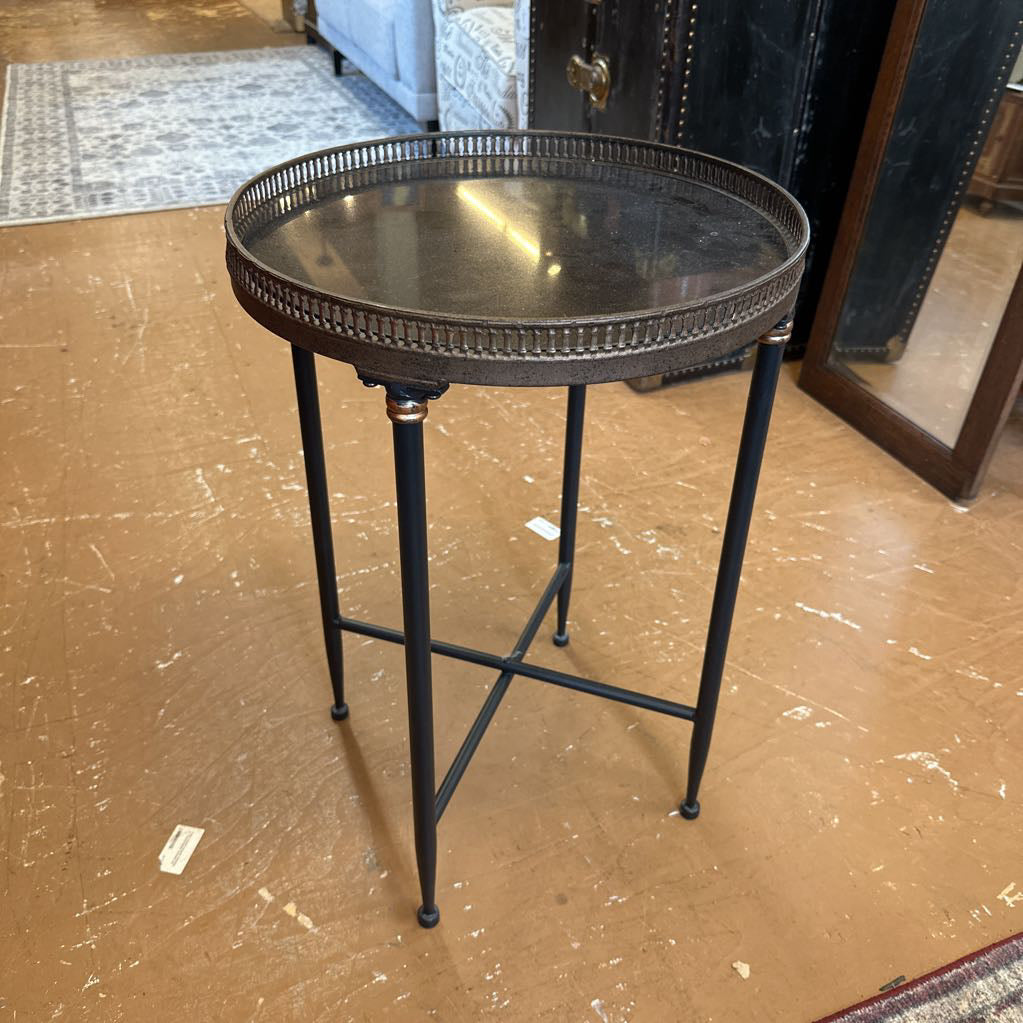 Neo Black Metal Accent Table C SIDE TABLES