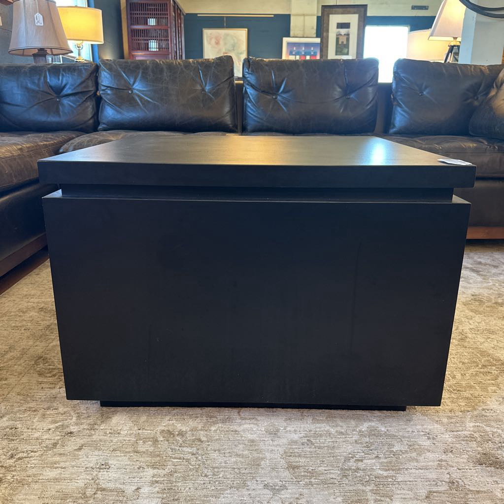 Black Square Coffee Table C COFFEE TABLES