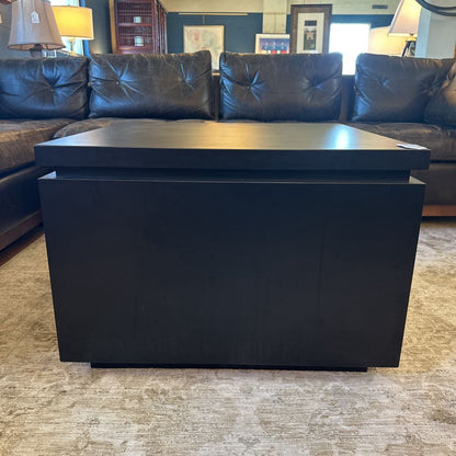 Black Square Coffee Table C COFFEE TABLES