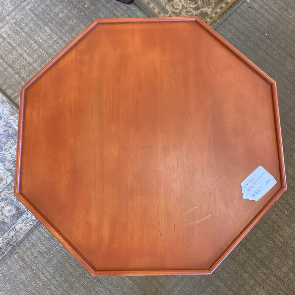 STICKLEY Octagonal Cherry Side Table C SIDE TABLES