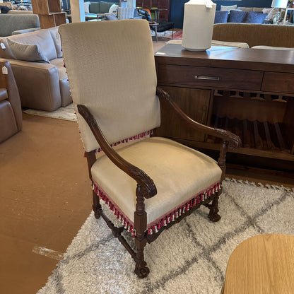 19th Century French Louis XIII Style Armchair U ACCENT CHAIRS