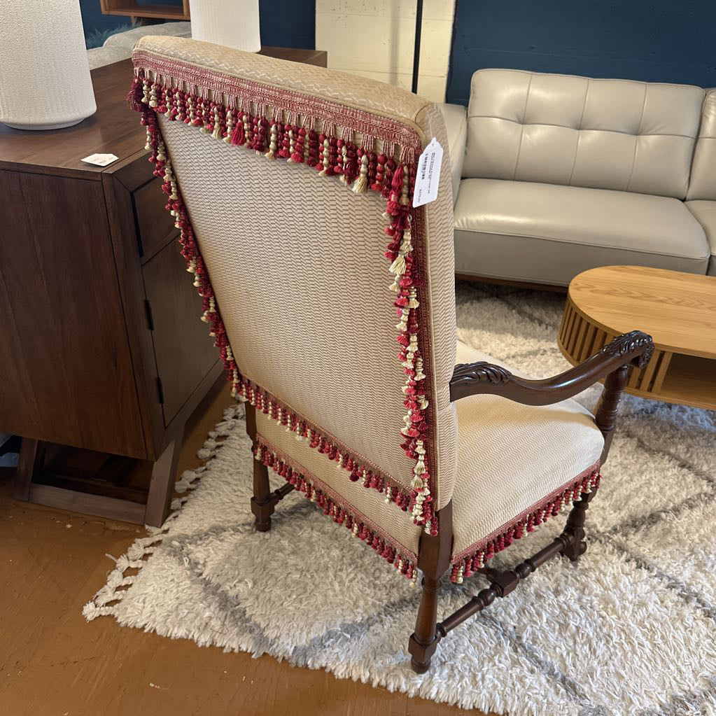 19th Century French Louis XIII Style Armchair U ACCENT CHAIRS