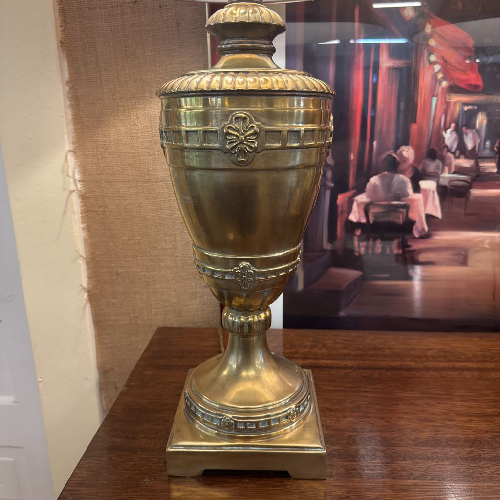Vintage Brass Urn-Style Stiffel Lamp LAMPS