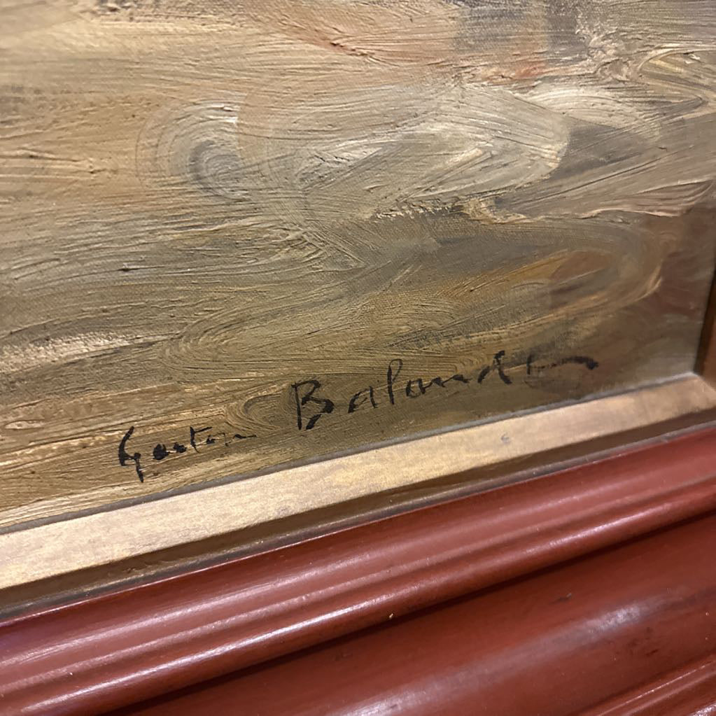 "Retour de peche a Etaples" by Gaston Balande ART