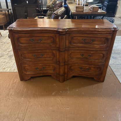 French Provincial Style Serpentine Dresser C LOWBOYS