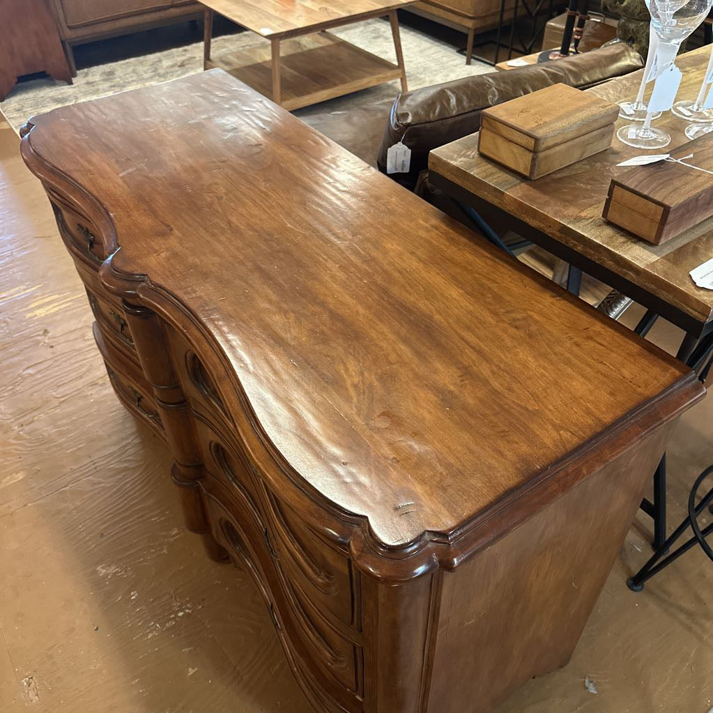French Provincial Style Serpentine Dresser C LOWBOYS