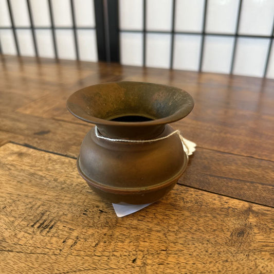 Vintage Brass Cuspidor SMALLS