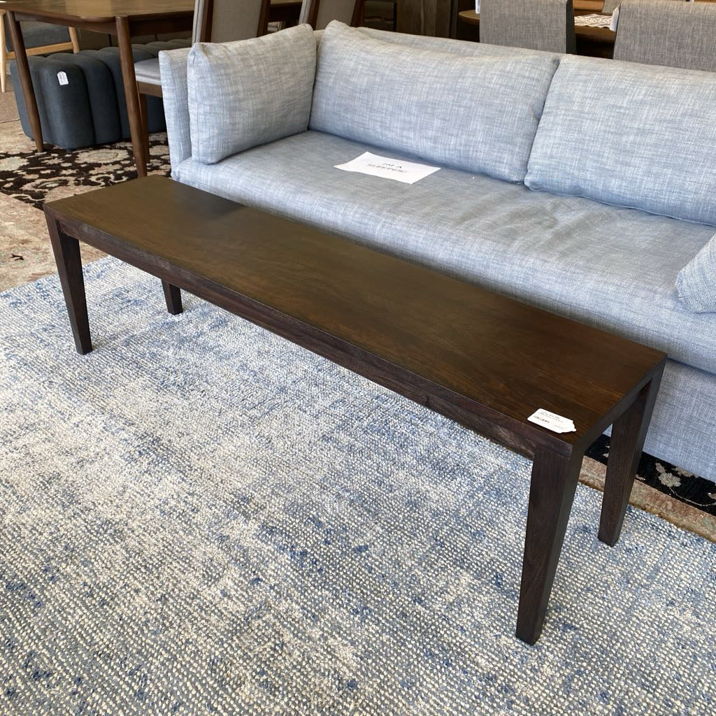 Walnut Wallace Dining Bench C DINING BENCHES