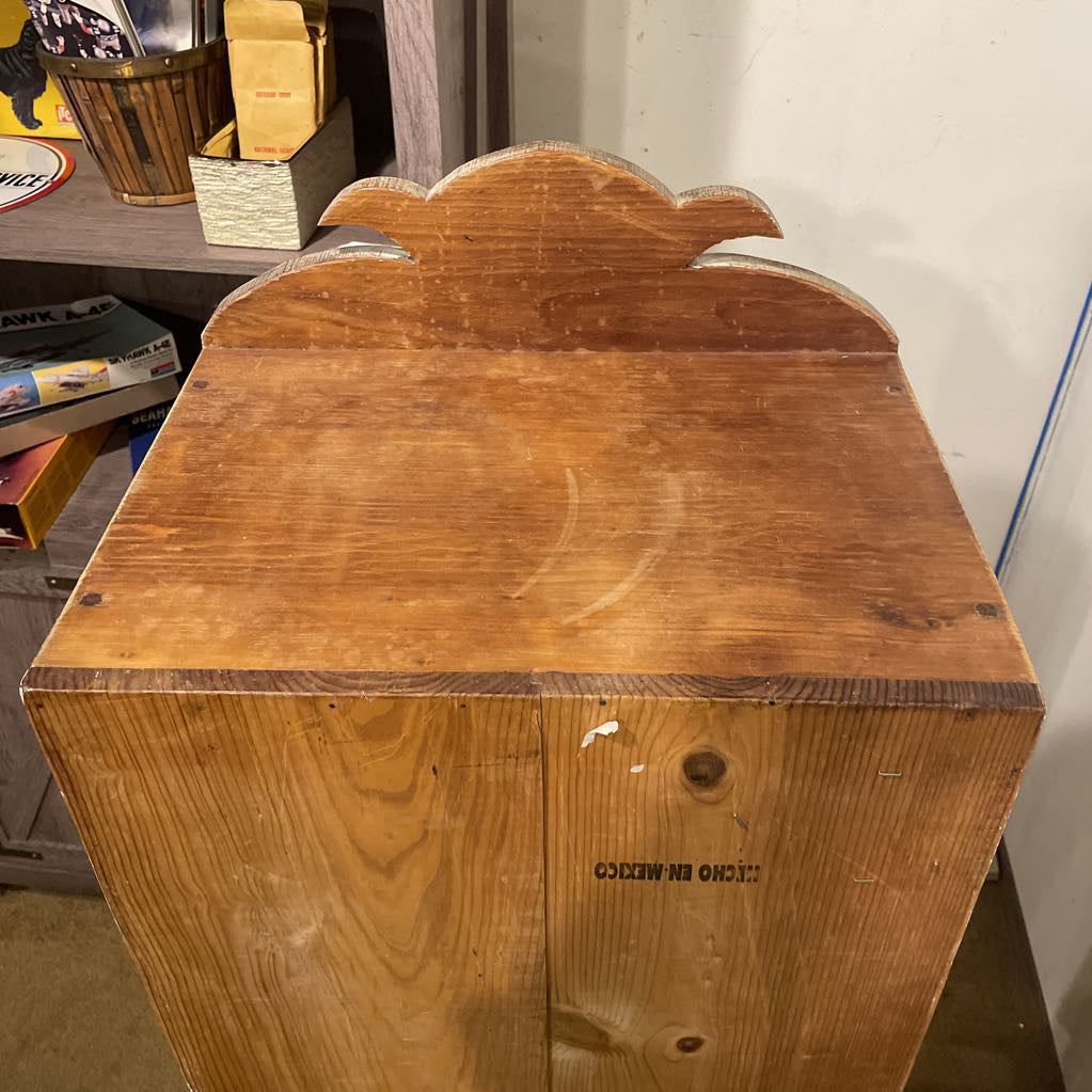 Two Door White Rustic Turned Leg Cabinet C CABINETS