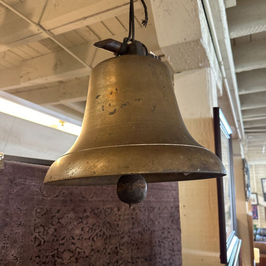 Bronze Antique Locomotive Bell UNIQUE FINDS