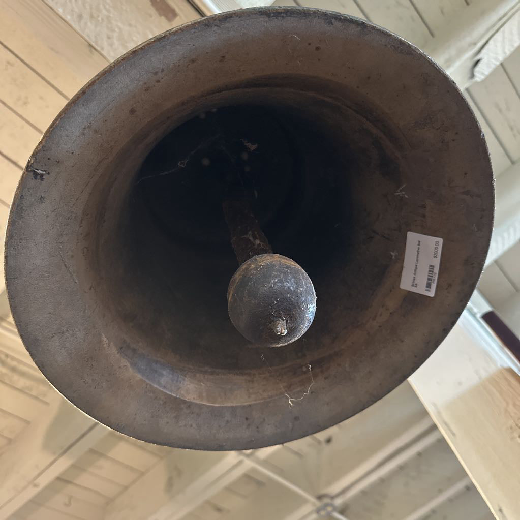 Bronze Antique Locomotive Bell UNIQUE FINDS