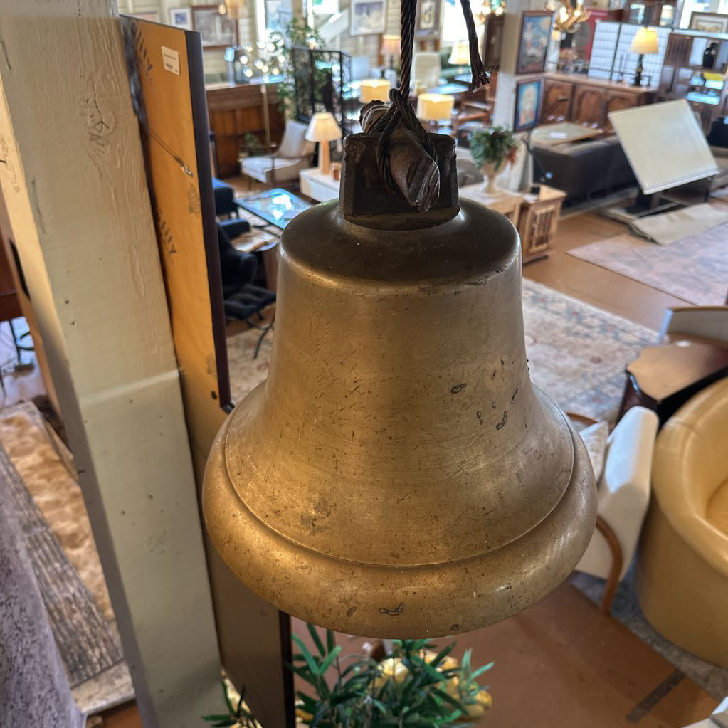 Bronze Antique Locomotive Bell UNIQUE FINDS