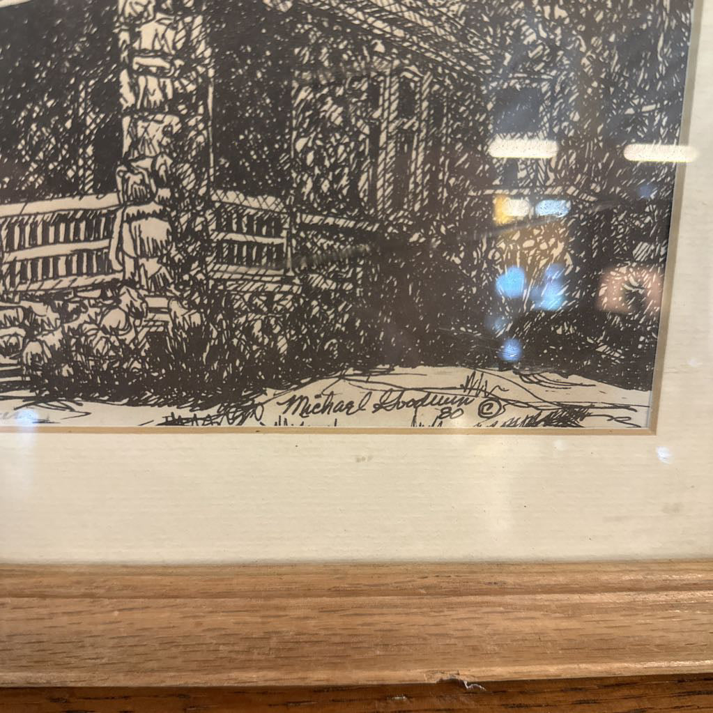 Architectural Lithograph ART