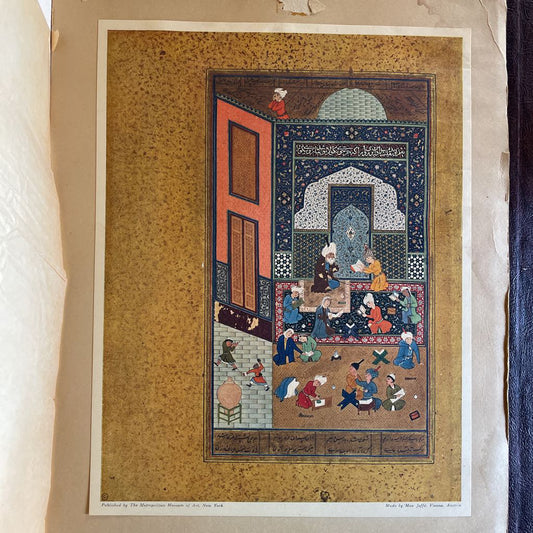 Persian Paintings Book with Color Plates AS IS UNIQUE FINDS