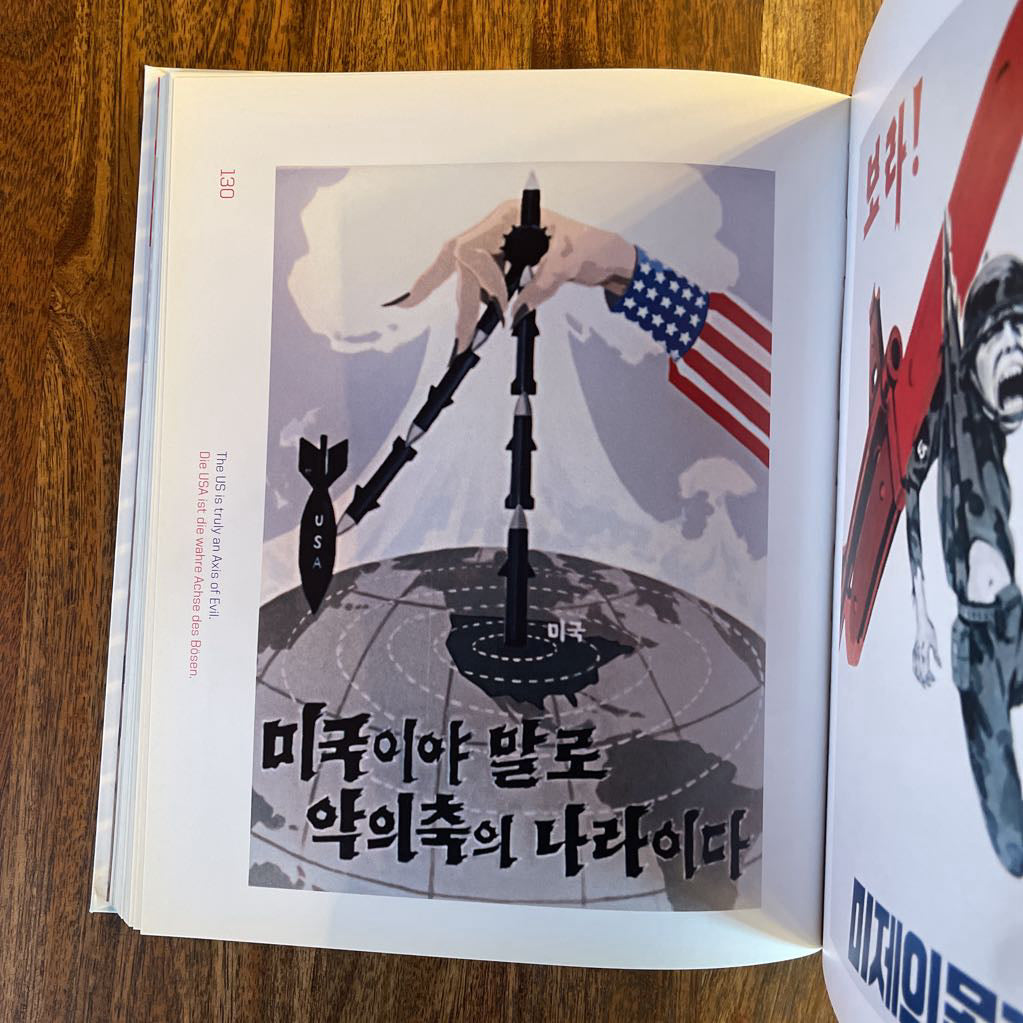 North Korea Propaganda Posters Book/Prestel UNIQUE FINDS