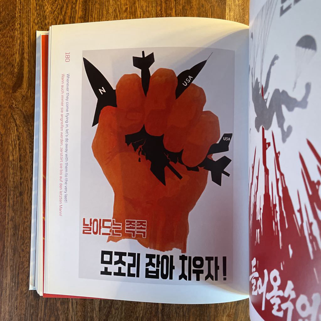 North Korea Propaganda Posters Book/Prestel UNIQUE FINDS