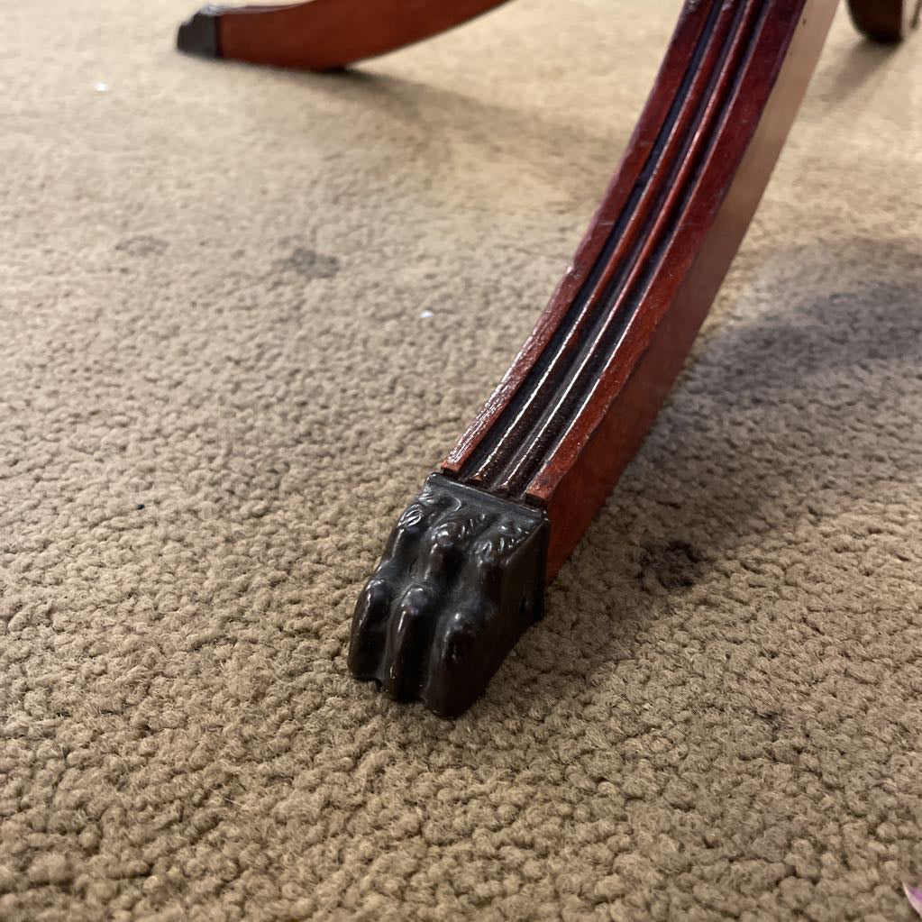 3 Tier Mahogany Side Table