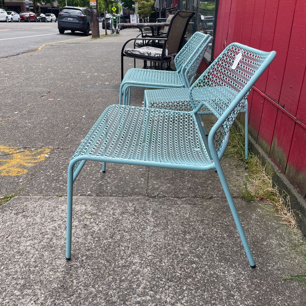 Blu Dot Light Blu Outdoor Chair