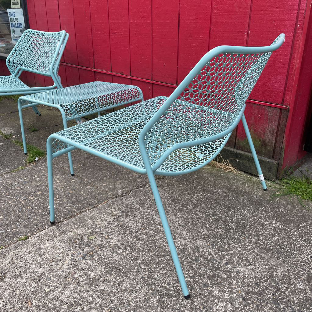 Blu Dot Light Blu Outdoor Chair