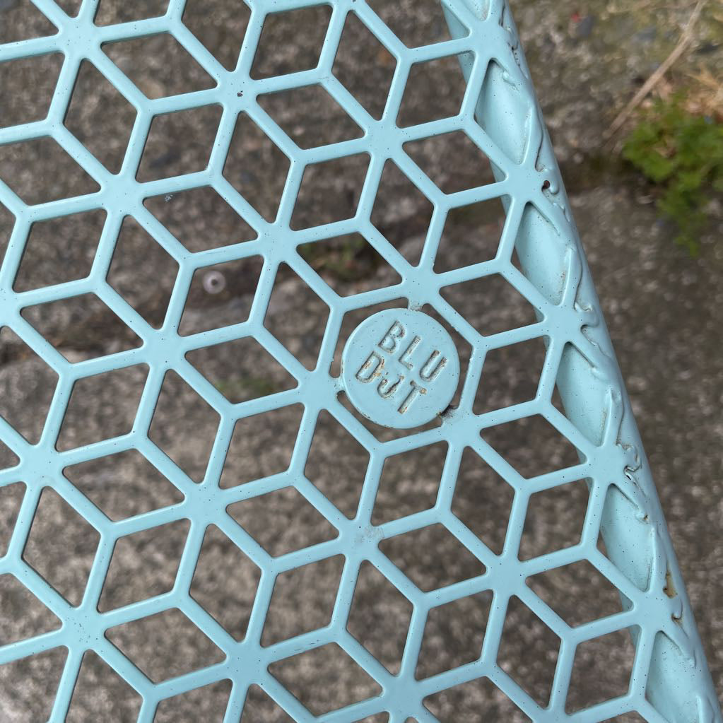 Blu Dot Light Blu Outdoor Chair