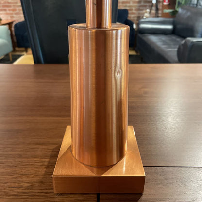 Copper Deco-Inspired Candlestick SET OF 2--AS IS UNIQUE FINDS