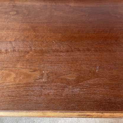 Mahogany Vintage Sideboard w/ Turned Legs