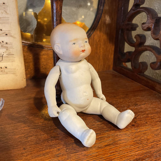 Vtg. Jointed Creepy Baby Doll/Japan UNIQUE FINDS