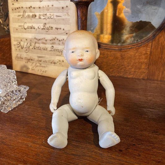 Vtg. Jointed Creepy Baby Doll/Japan UNIQUE FINDS