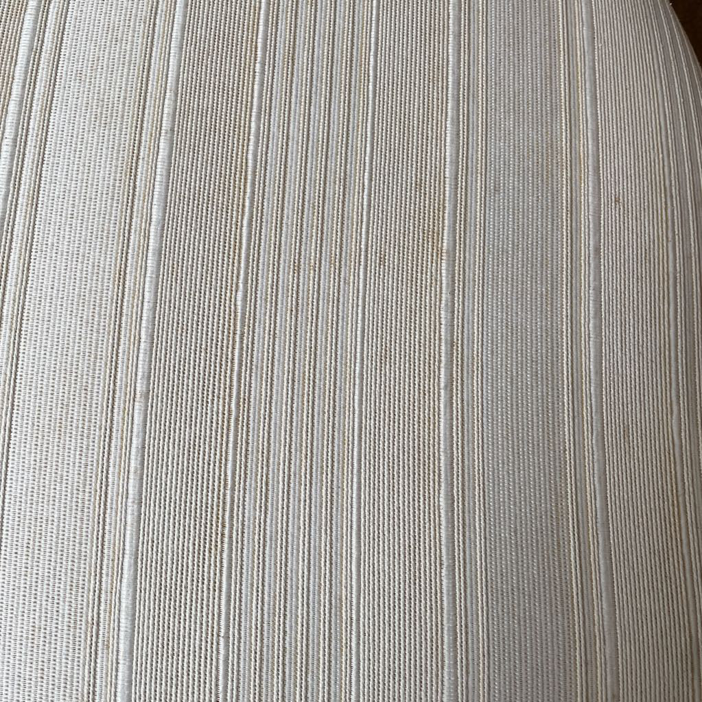 Light Wood French Style Striped Upholstry Accent Chair w/ Cabriole Feet U ACCENT CHAIRS