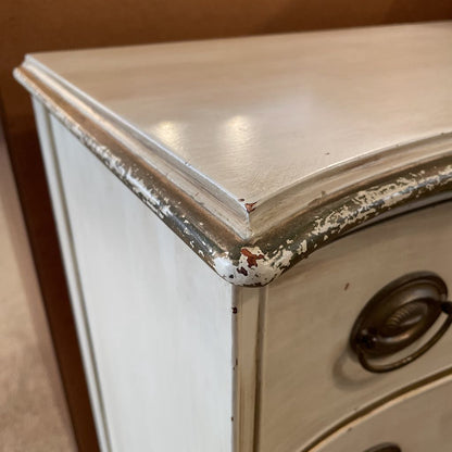 White Mahogany 4 Drawer Small Dresser C HIGHBOYS